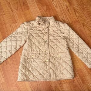 Janie and Jack Quilted Beige Jacket